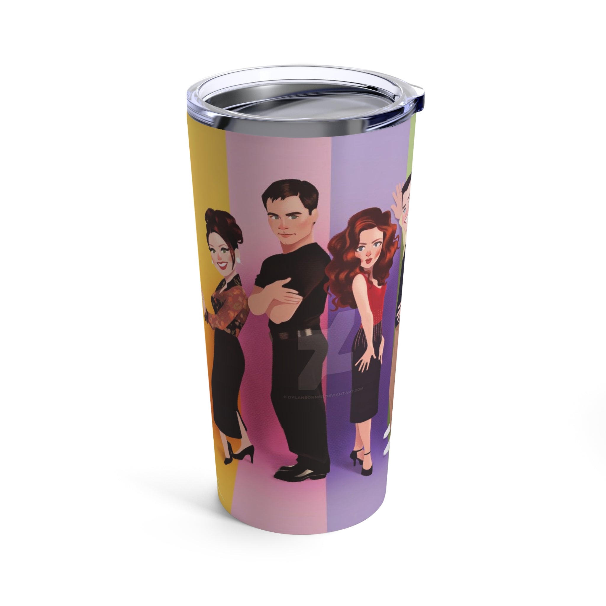 Will and Grace- tumbler 20oz - Creations by Chris and Carlos